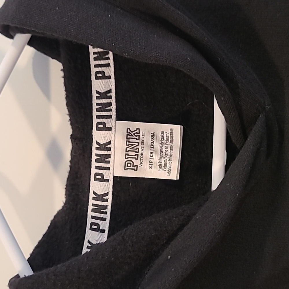 Victoria Secret | Pink Crop Sweatshirt| Size Small - Picture 3 of 7